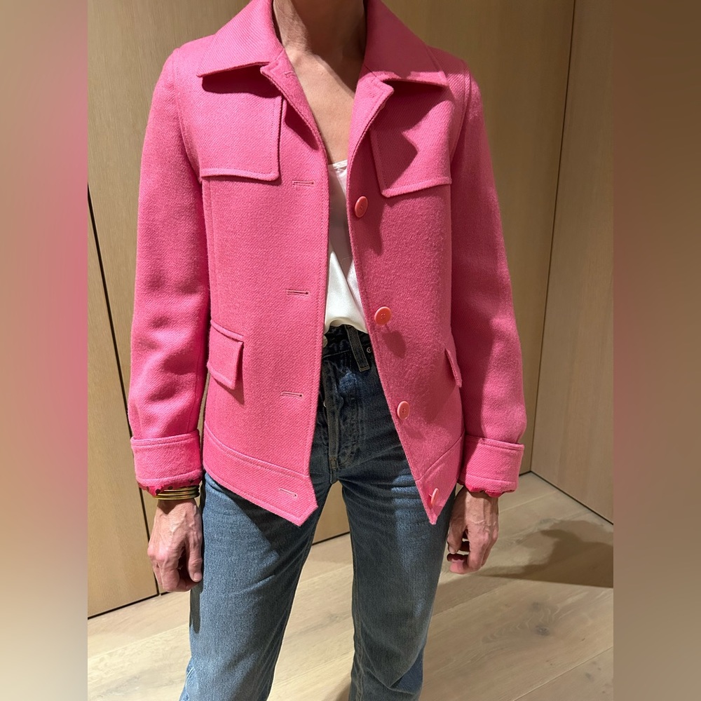 Pink wool jacket - Victoire